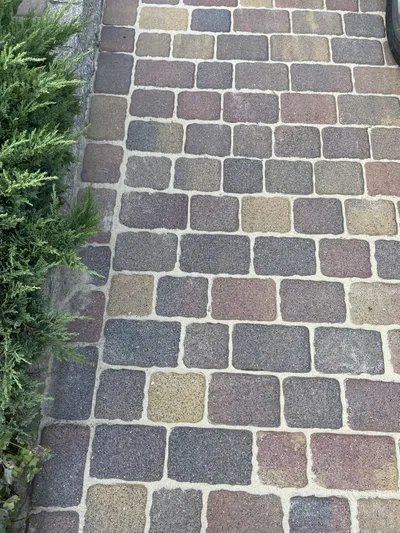 Jastrzębie Zdrój – czyszczenie kostki brukowej – po